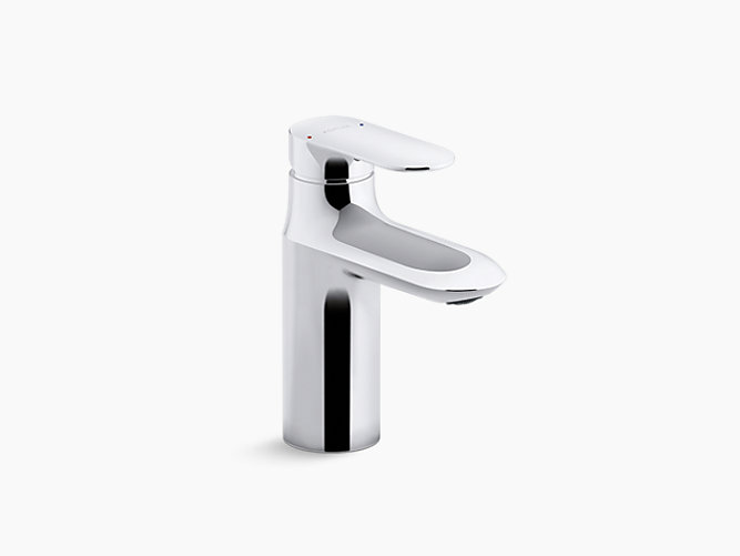 Kohler - Kumin™  Single-control Basin Faucet With Drain In Polished Chrome